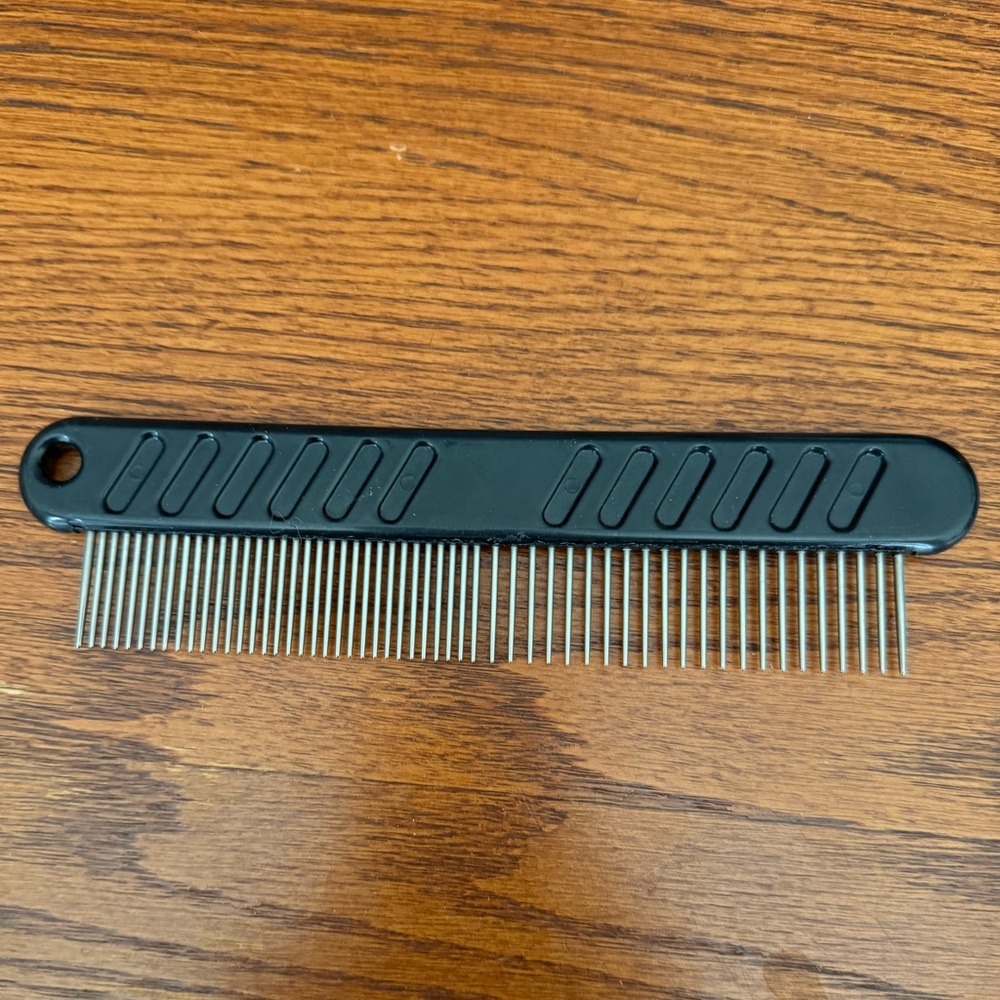 Black Grooming Comb for Men